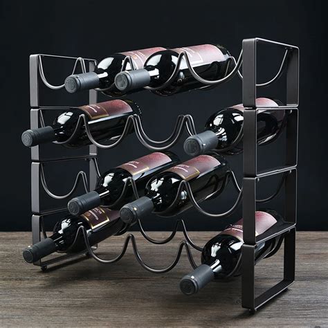 metal wine brackets|metal wine rack cost.